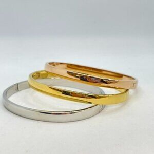 set of 3 colors bangle stainless steel